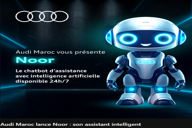 Audi Maroc lance Noor, un assistant virtuel intelligent