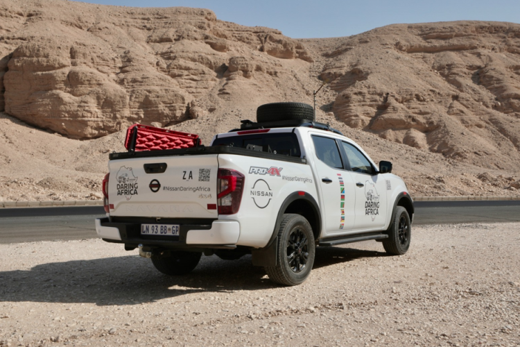 Le Nissan Navara achève avec succès son expédition Daring Africa