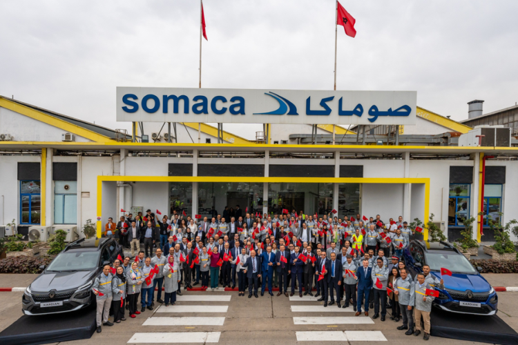 L’usine de SOMACA lance la production du Renault Kardian au Maroc